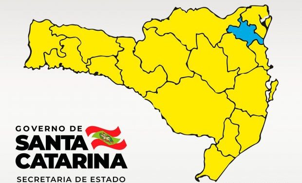 Coronavírus em SC: Matriz de Risco aponta 16 regiões no nível alto e uma no moderado