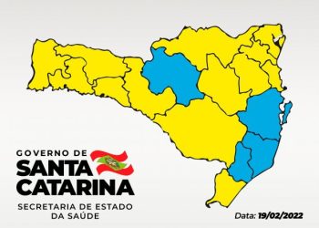 Matriz de Risco Regionalizado aponta 13 regiões no nível alto e quatro no moderado