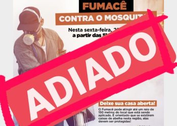 Fumacê contra o mosquito da dengue é adiado