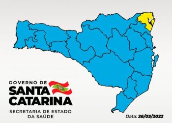 Matriz de Risco Regionalizado aponta 16 regiões no nível moderado e uma no nível alto