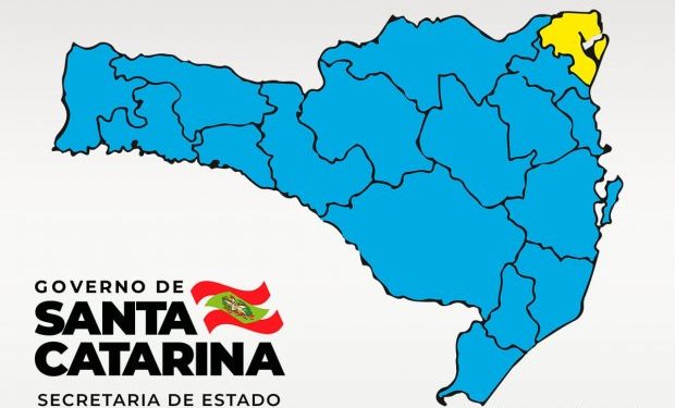 Matriz de Risco Regionalizado aponta 16 regiões no nível moderado e uma no nível alto