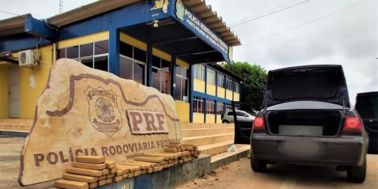 77 quilos de maconha apreendidos estavam sendo trazidos para abastecer traficantes em Florianópolis