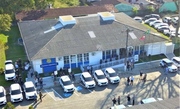 Polícia Científica inaugura nova sede no bairro Bela Vista, em Palhoça