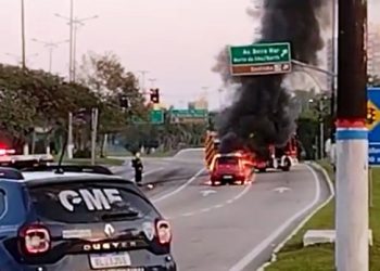 Acidentes no entorno das Pontes mobiliza Guarda Municipal na manhã deste domingo (3)