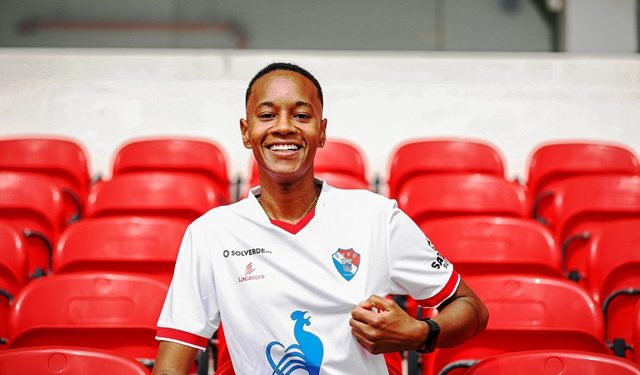 Goleira manezinha Luiza Jesus vai jogar no Gil Vicente de Portugal