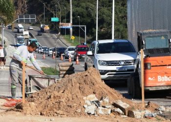 Prefeitura da Capital dá início à revitalização da SC-403, no Ingleses