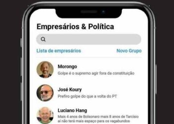 Grupo protocola notícia crime no STF contra empresários de SC que defendem golpe