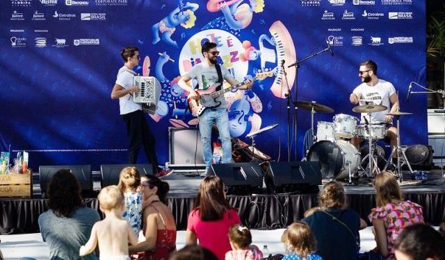 Dia de Jazz Bebê tem música e arte para comemorar o Dia das Crianças