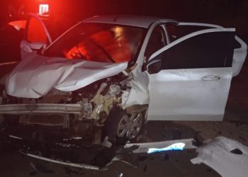 Mãe e filho de três anos se ferem em acidente na BR-282 em Alfredo Wagner