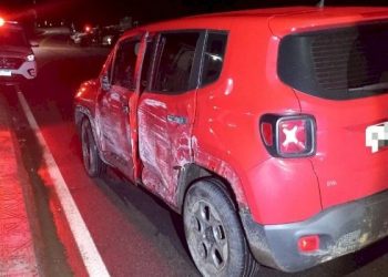Trio é preso em São Pedro de Alcântara após assalto a residência