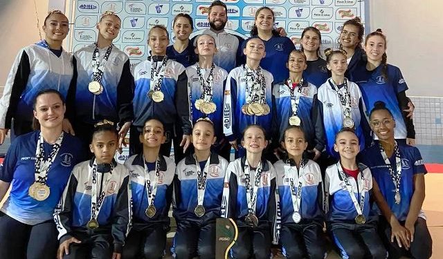 Atletas de Florianópolis conquistam títulos no catarinense de Ginástica Artística