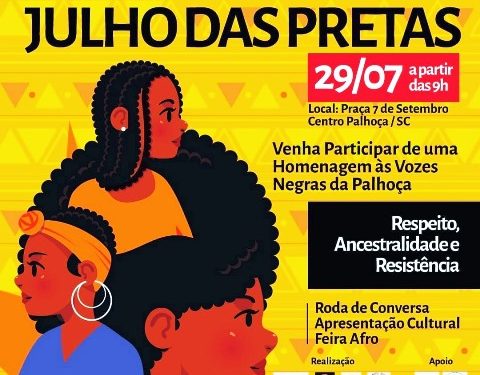 Em Palhoça, Encontro das Pretas presta homenagem a mulheres negras da comunidade