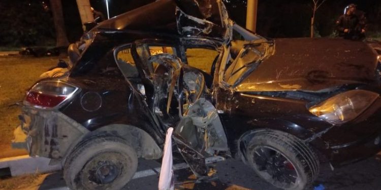 Casal morre em acidente na Expressa Sul em Florianópolis