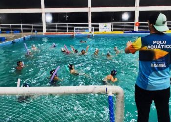 Florianópolis sedia Festival de Polo Aquático sub-13 na Escola da Marinha
