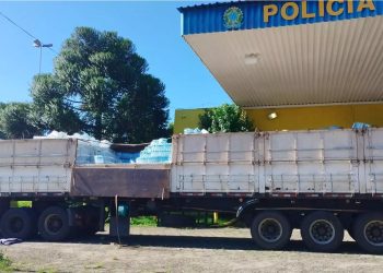 Carreta com doações de SC para o RS escondia toneladas de maconha