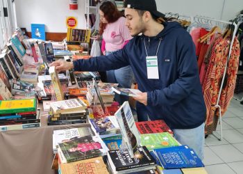 Bazar de livros oferece obras a partir de R$ 2, neste sábado no Córrego Grande