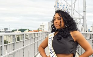 Miss Santa Catarina busca apoio para representar o estado no Miss Brasil 2024