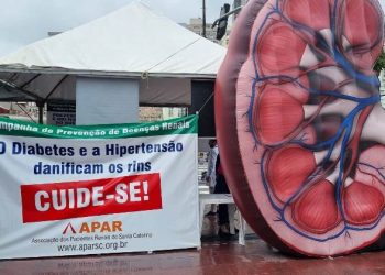APAR-SC promove ação de conscientização e prevenção ao diabetes e doença renal crônica