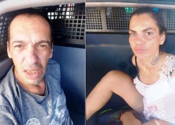 Casal furta loja, ameaça gerente, mas é preso pela PM em SC