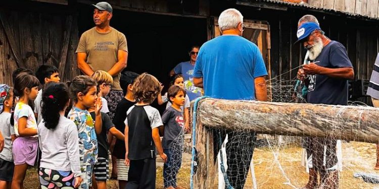 Crianças aprendem a preservar o meio ambiente em visita ao Rancho do Seu Getúlio