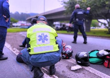 Motociclista morre ao tentar ultrapassagem em rodovia de Florianópolis