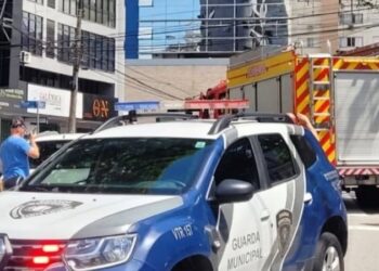 Idosa atropelada no Centro de Florianópolis está em estado grave