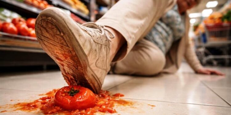 Mulher que escorregou em tomate será indenizada por supermercado