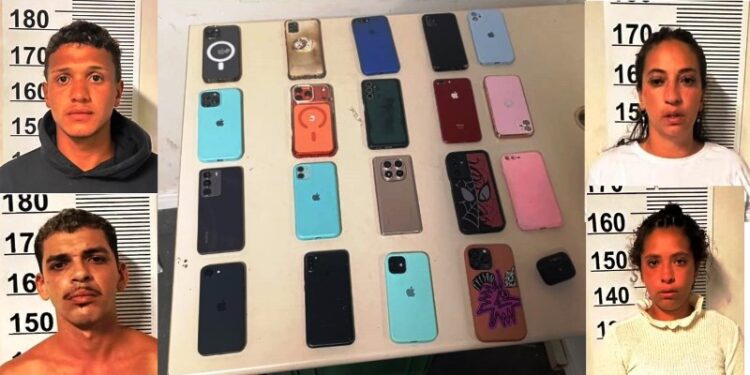Alarme de celular roubado dispara e entrega quadrilha que agiu no Carnaval
