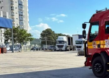 Operário fica em estado grave em acidente de trabalho no pátio da empresa