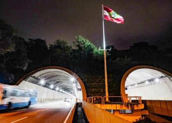 Simulação de emergência bloqueia túnel Antonieta de Barros nesta quinta-feira