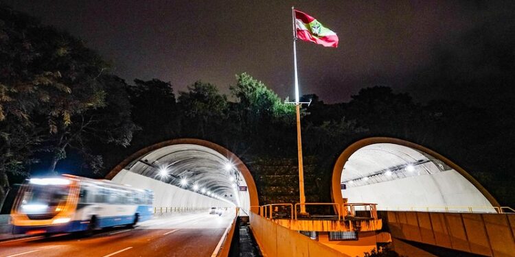 Simulação de emergência bloqueia túnel Antonieta de Barros nesta quinta-feira