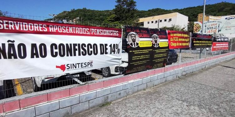Servidores públicos de SC promovem manifestação nesta quinta em Florianópolis