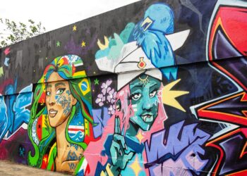 Festival Street Art Tour entrega mais de 20 novos murais de arte de rua em Florianópolis