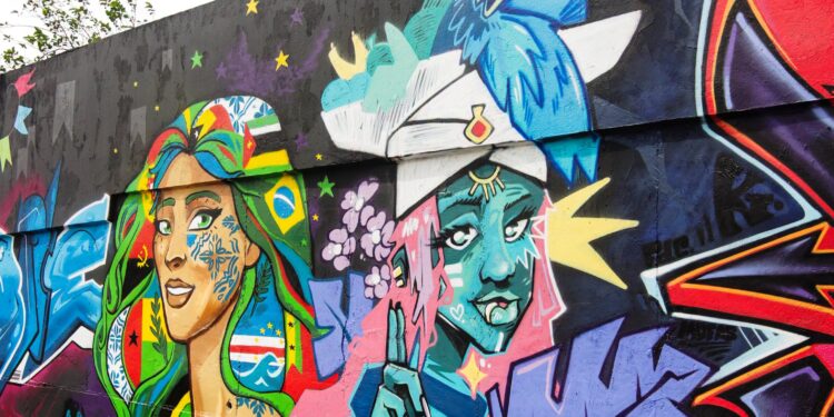 Festival Street Art Tour entrega mais de 20 novos murais de arte de rua em Florianópolis